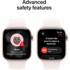 Apple Watch Series 11 42mm Rose Gold Aluminium Case GPS + Sport Band (M/L)