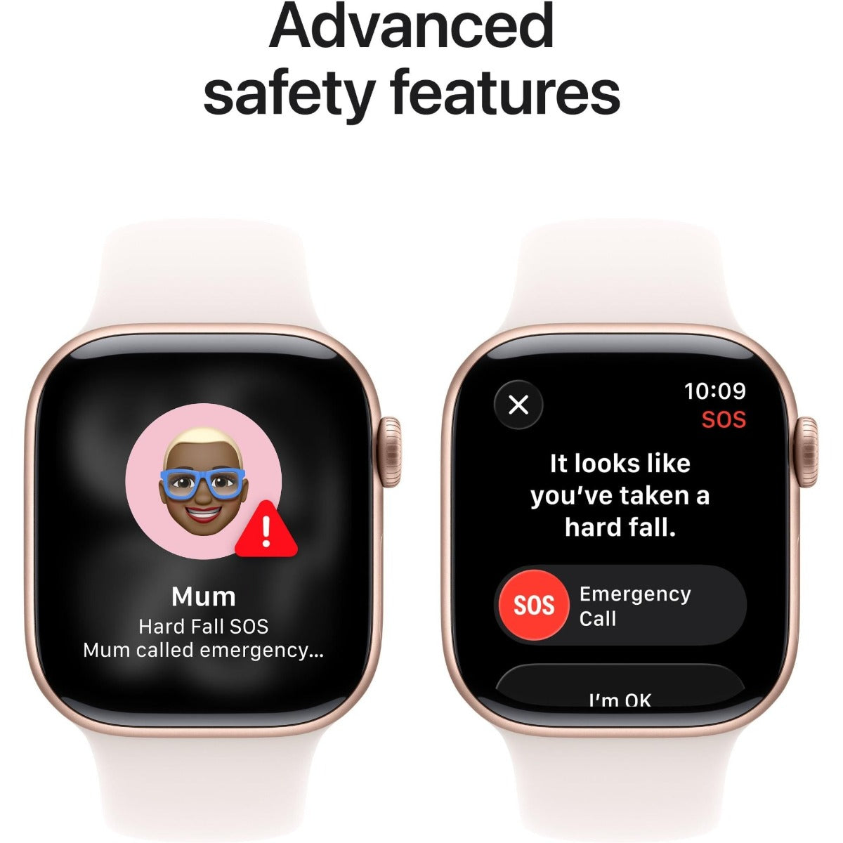 Apple Watch Series 11 42mm Rose Gold Aluminium Case GPS + Sport Band (S/M)