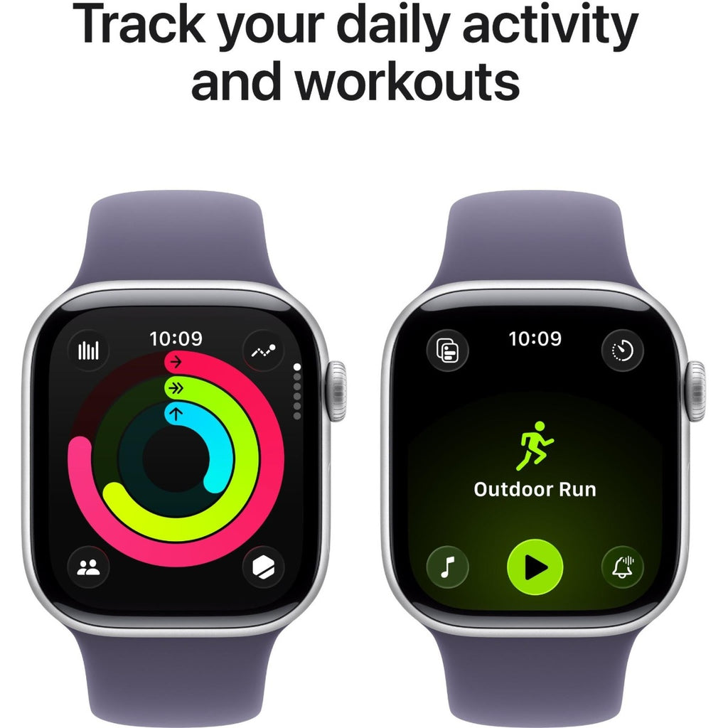 Apple Watch Series 11 42mm Silver Aluminium Case GPS + Sport Band (S/M)