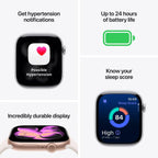 Apple Watch Series 11 46mm Jet Black Aluminium Case GPS + Sport Band (S/M)