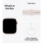 Apple Watch Series 11 42mm Rose Gold Aluminium Case GPS + Cellular Sport Band (S/M)