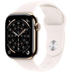 Apple Watch Series 11 42mm Gold Titanium Case GPS + Cellular Sport Band (M/L)