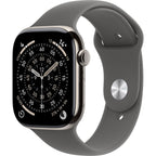 Apple Watch Series 11 46mm Natural Titanium Case GPS + Cellular Sport Band (M/L)