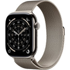 Apple Watch Series 11 46mm Natural Titanium Case GPS + Cellular Milanese Loop (M/L)
