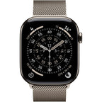 Apple Watch Series 11 46mm Natural Titanium Case GPS + Cellular Milanese Loop (M/L)