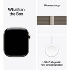 Apple Watch Series 11 46mm Natural Titanium Case GPS + Cellular Milanese Loop (M/L)