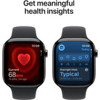 Apple Watch Series 11 46mm Slate Titanium Case GPS + Cellular Sport Band (M/L)