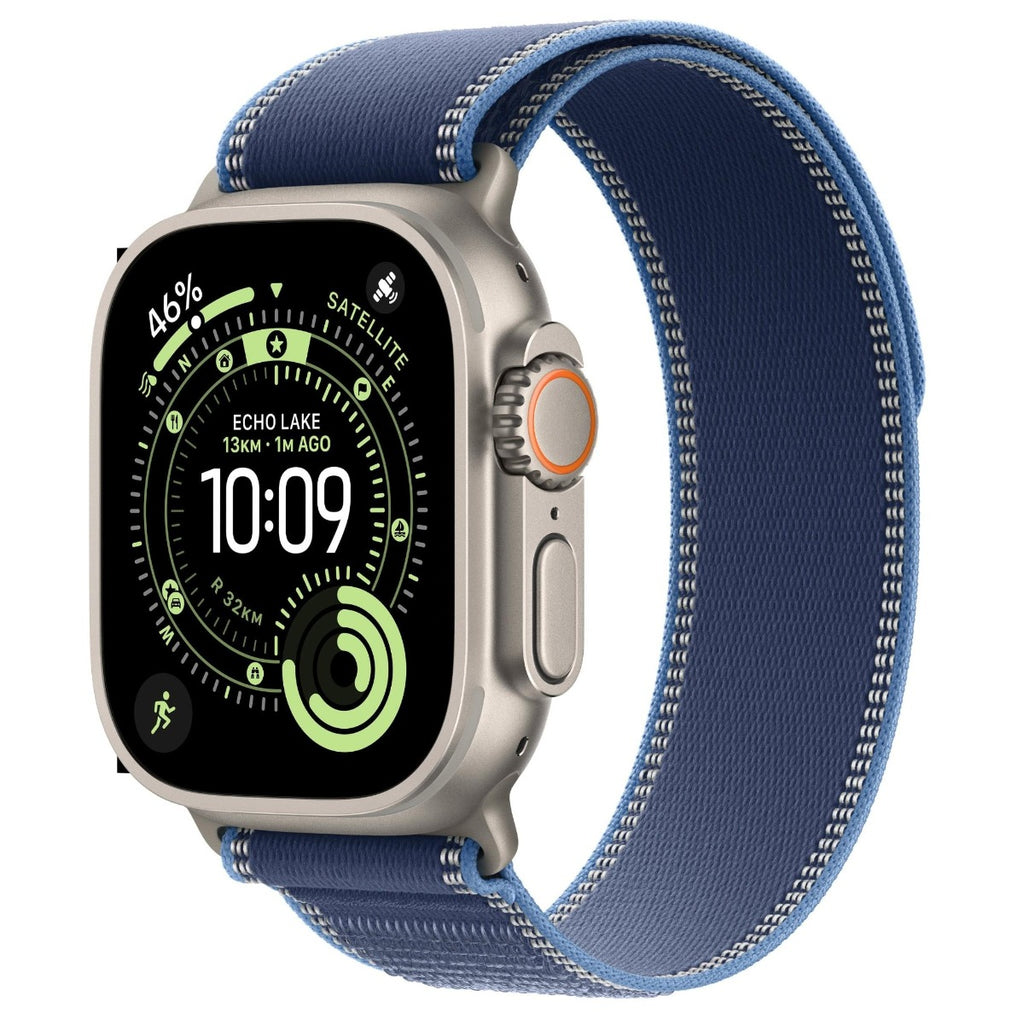 Apple Watch Ultra 3 49mm Natural Titanium Case GPS + Cellular Blue Trail Loop (S/M)