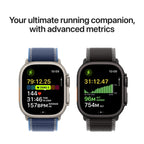 Apple Watch Ultra 3 49mm Natural Titanium Case GPS + Cellular Milanese Loop (Medium)