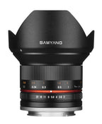 Samyang 12mm f/2 Lens - Fujifilm X Mount - Black
