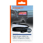 Cygnett DriveSync 70cm Right Angled Magnetic USB-C to USB-C Cable