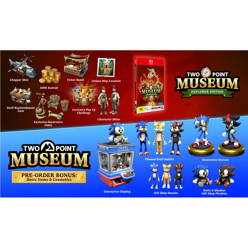 Two Point Museum: Explorer Edition - Nintendo Switch 2