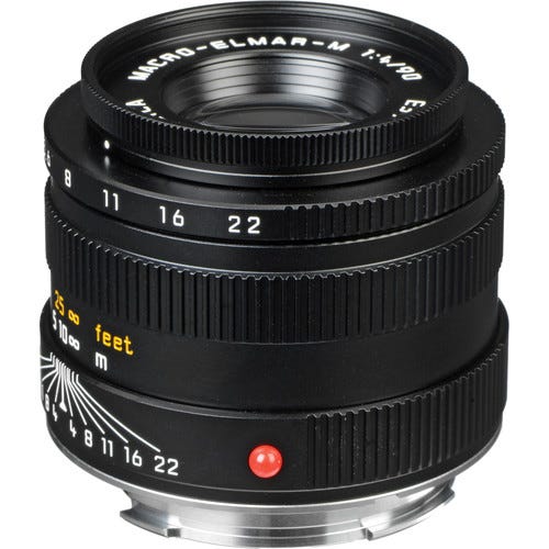 Leica Macro Elmar-M 90mm f/4  