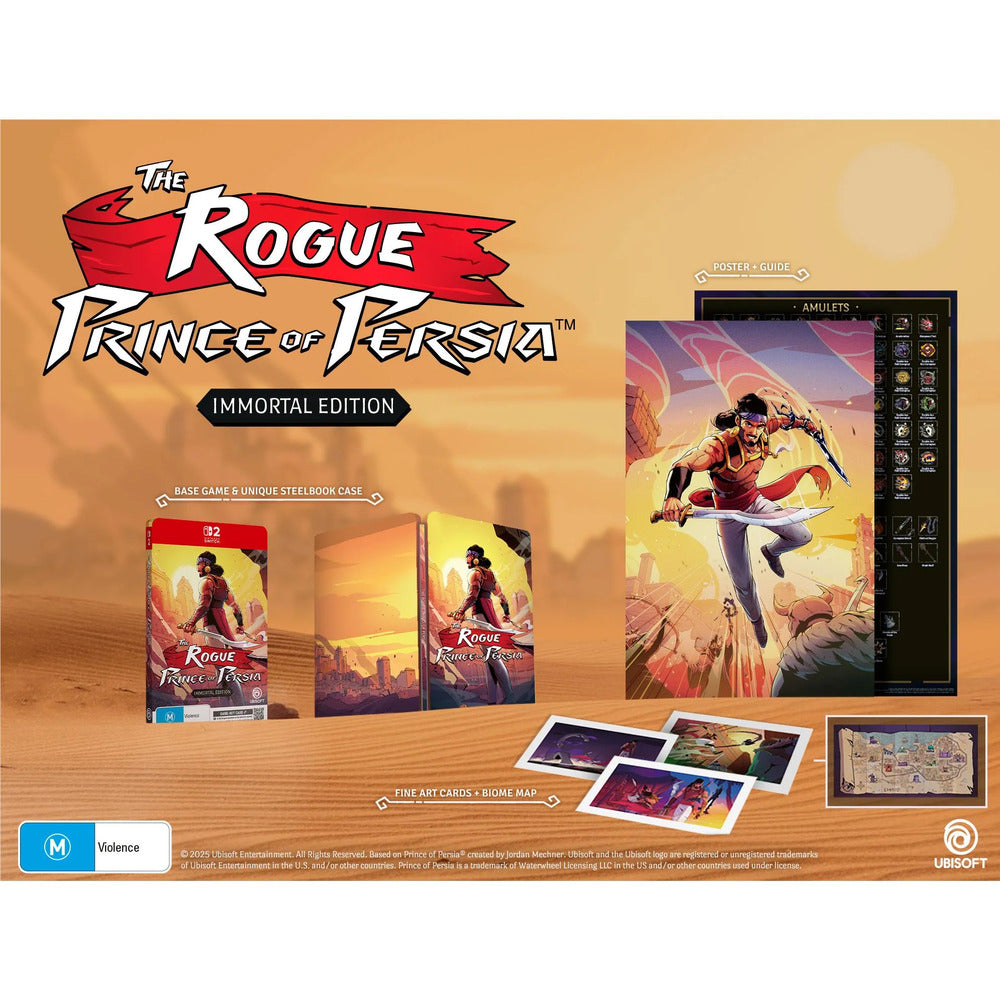 The Rogue Prince of Persia Immortal Edition - Nintendo Switch 2