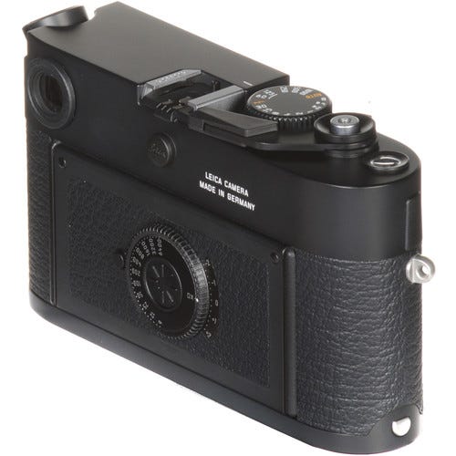 Leica M-A (Typ 127) Rangefinder Camera (Black)