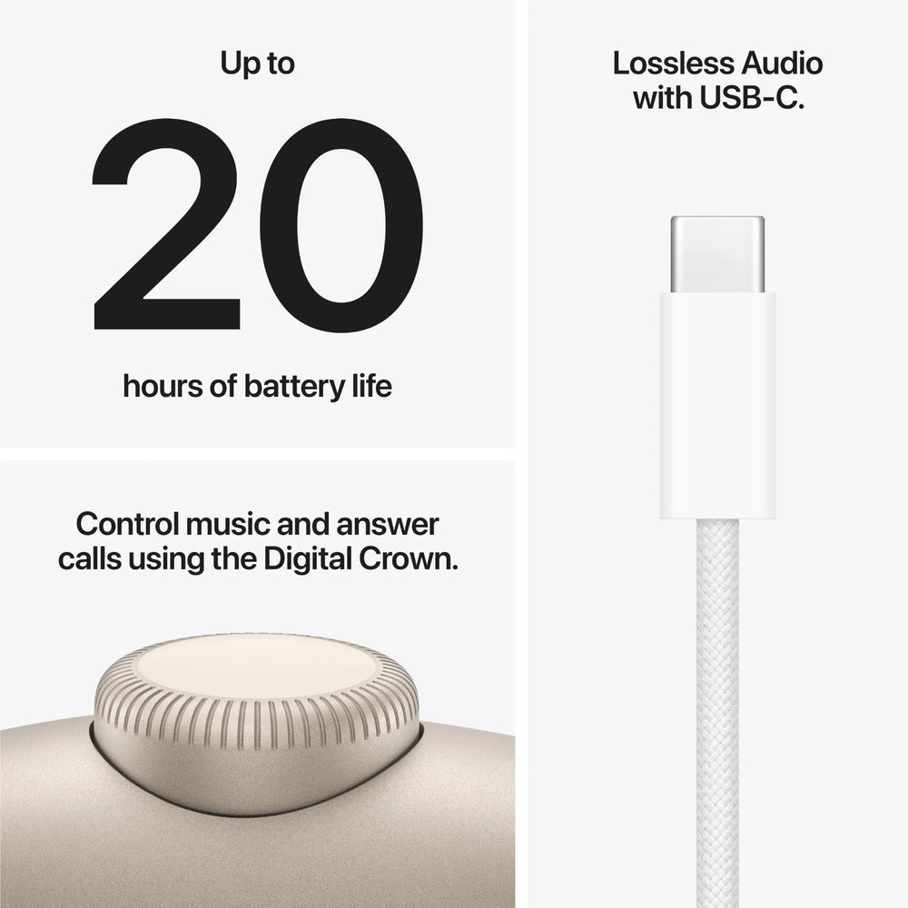 Apple AirPods Max with USB-C (Starlight) (Gen 2)