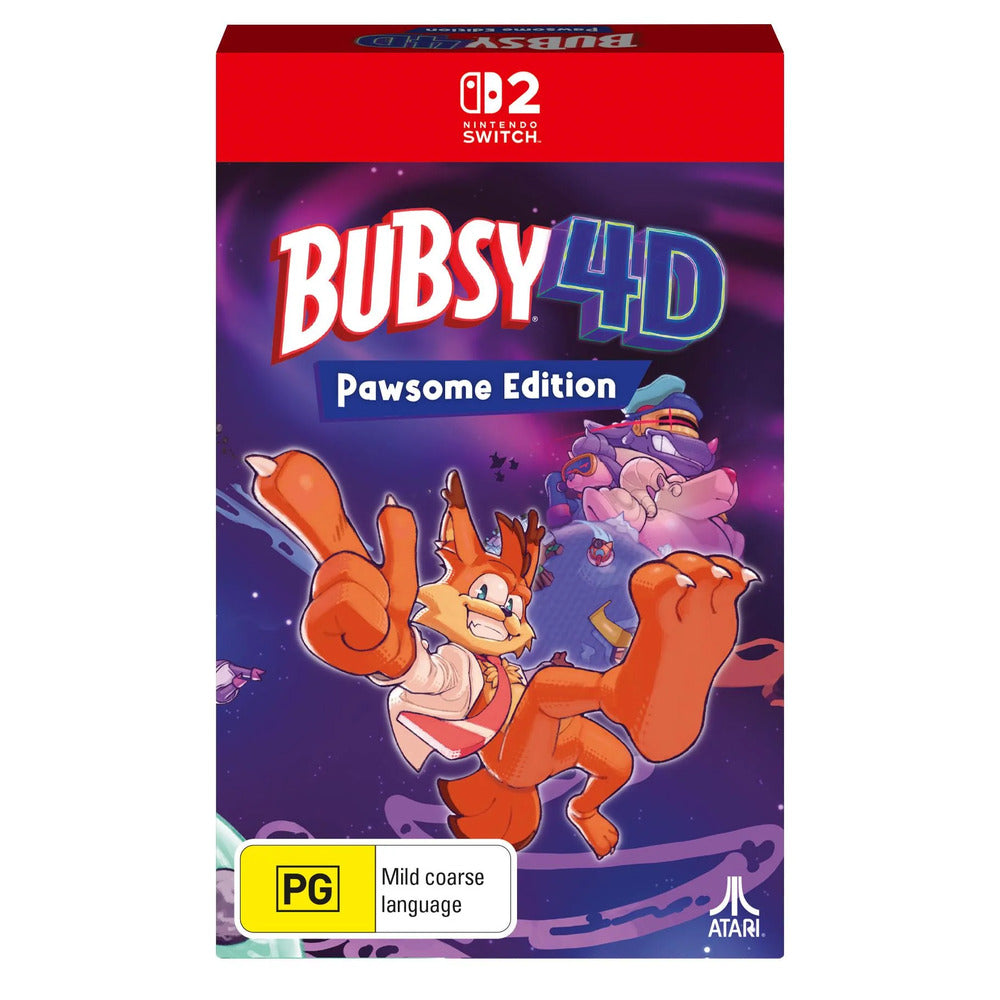 Bubsy 4D: Pawsome Edition - Nintendo Switch 2