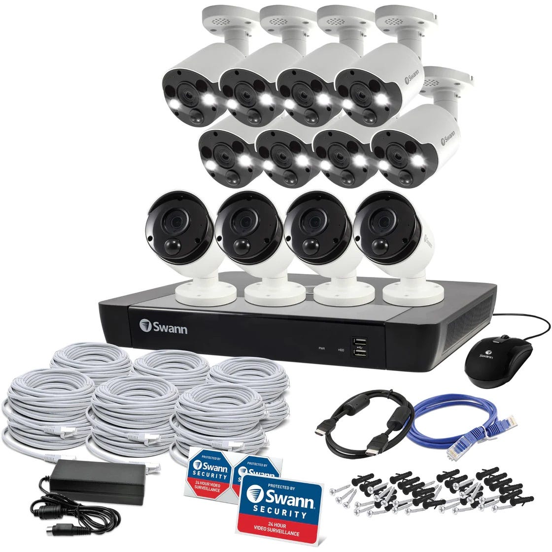 Swann 12 Camera 16 Channel 4K Professional NVR Security System