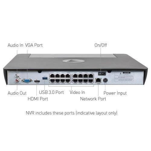 Swann 12 Camera 16 Channel 4K Professional NVR Security System