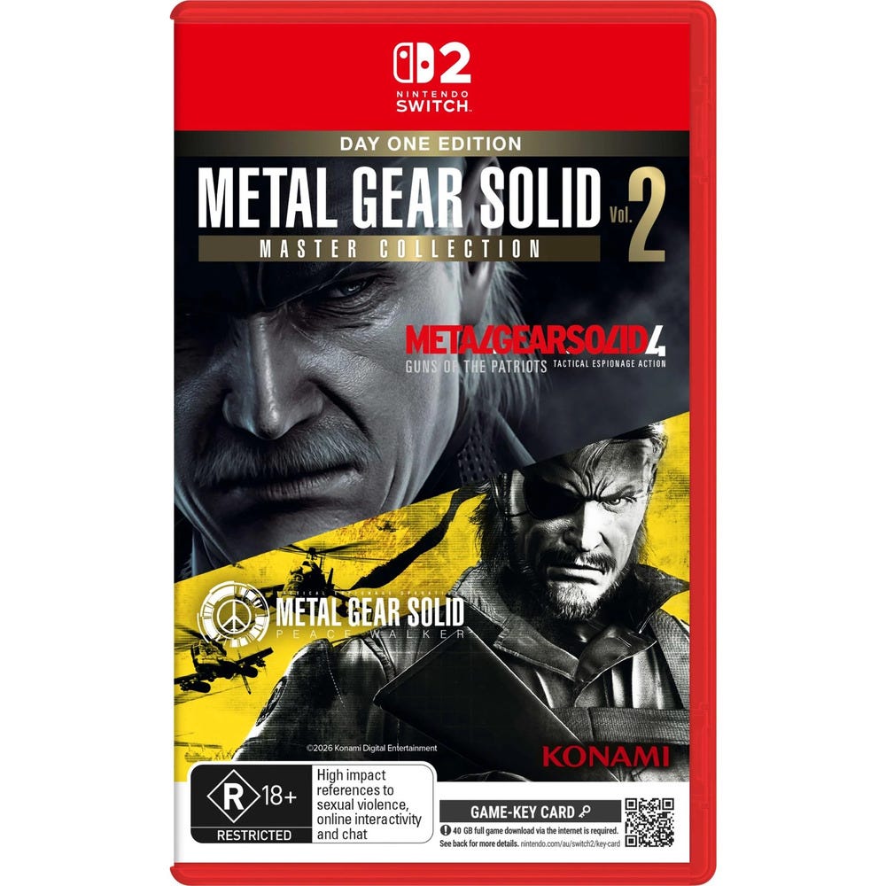 Metal Gear Solid: Master Collection Volume 2 - Nintendo Switch 2