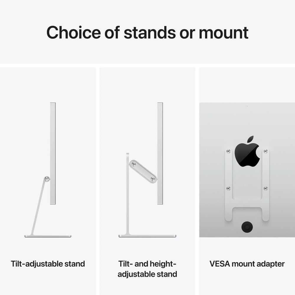 Apple 27" 5K Studio Display (Standard Glass) (VESA Mount) (Stand not included) 