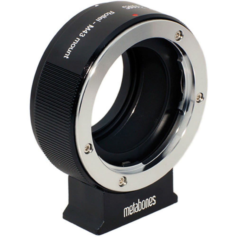 Metabones ROLLEI QBM to Micro 4/3 (Black Matt)