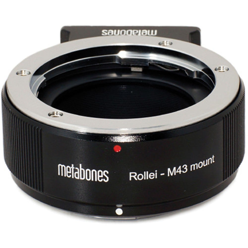 Metabones ROLLEI QBM to Micro 4/3 (Black Matt)
