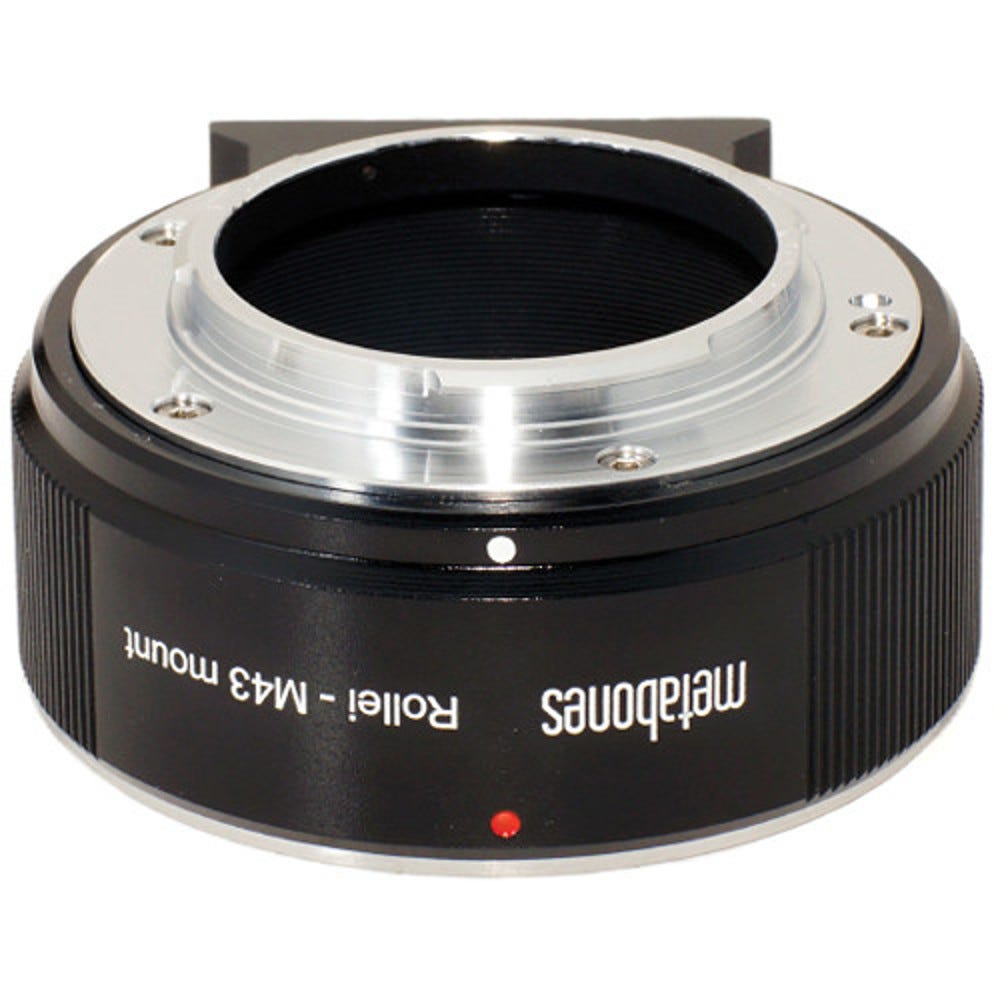 Metabones ROLLEI QBM to Micro 4/3 (Black Matt)