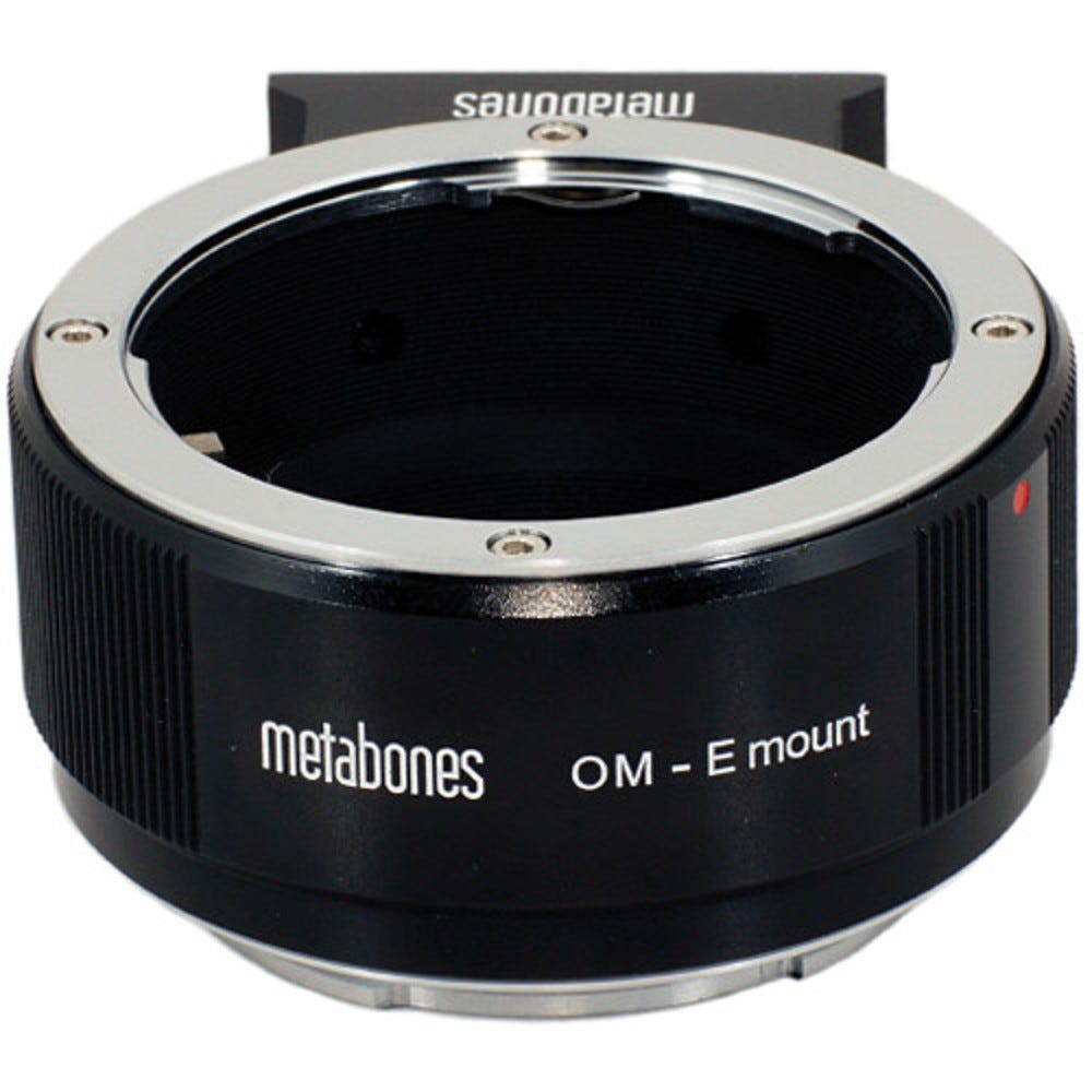 Metabones Olympus OM to E-Mount (Black Matt)
