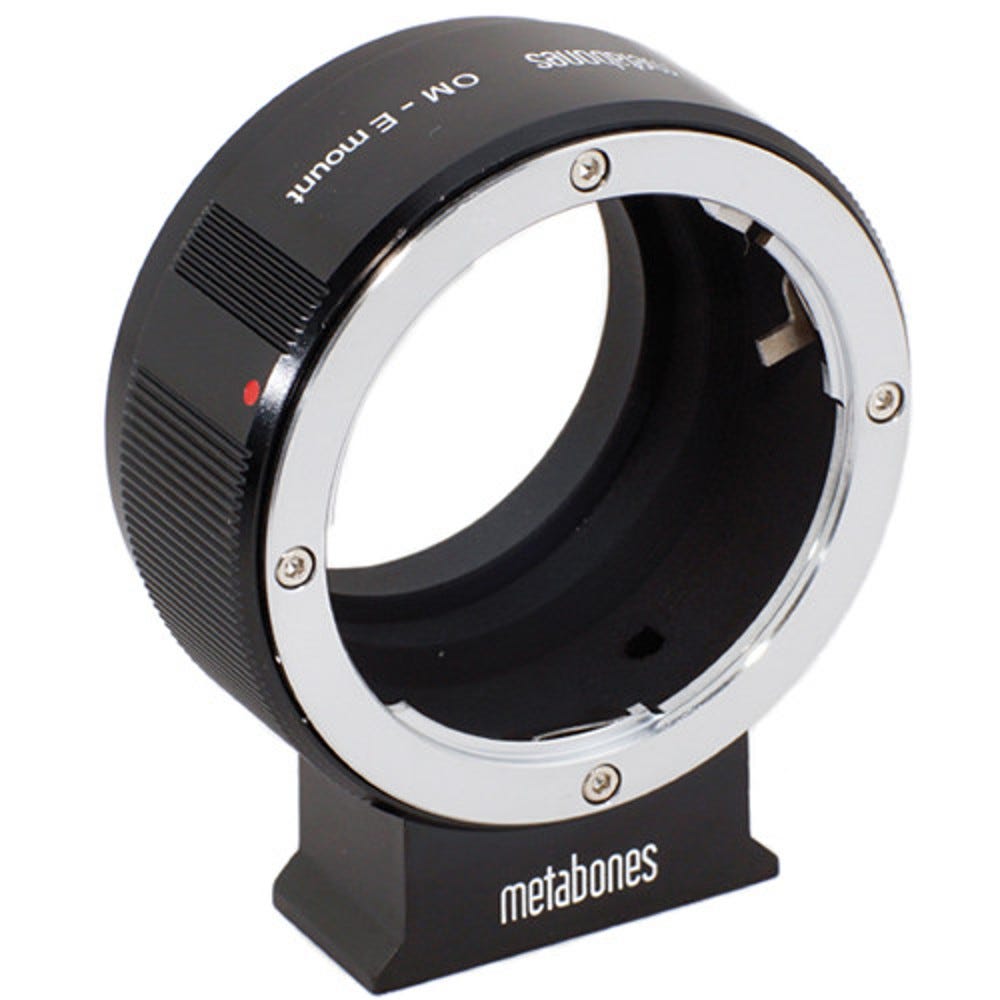 Metabones Olympus OM to E-Mount (Black Matt)