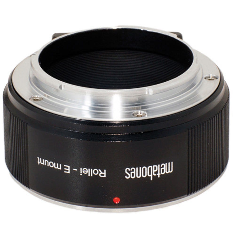 Metabones ROLLEI QBM to E-Mount (Black Matt)