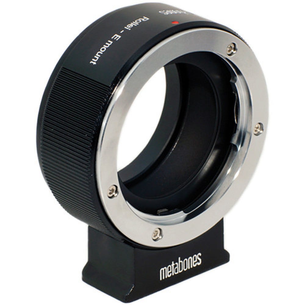 Metabones ROLLEI QBM to E-Mount (Black Matt)