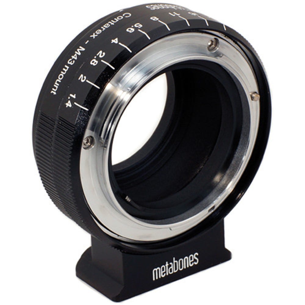 Metabones Contarex to Micro 4/3rds MB_CX-M43-BM1