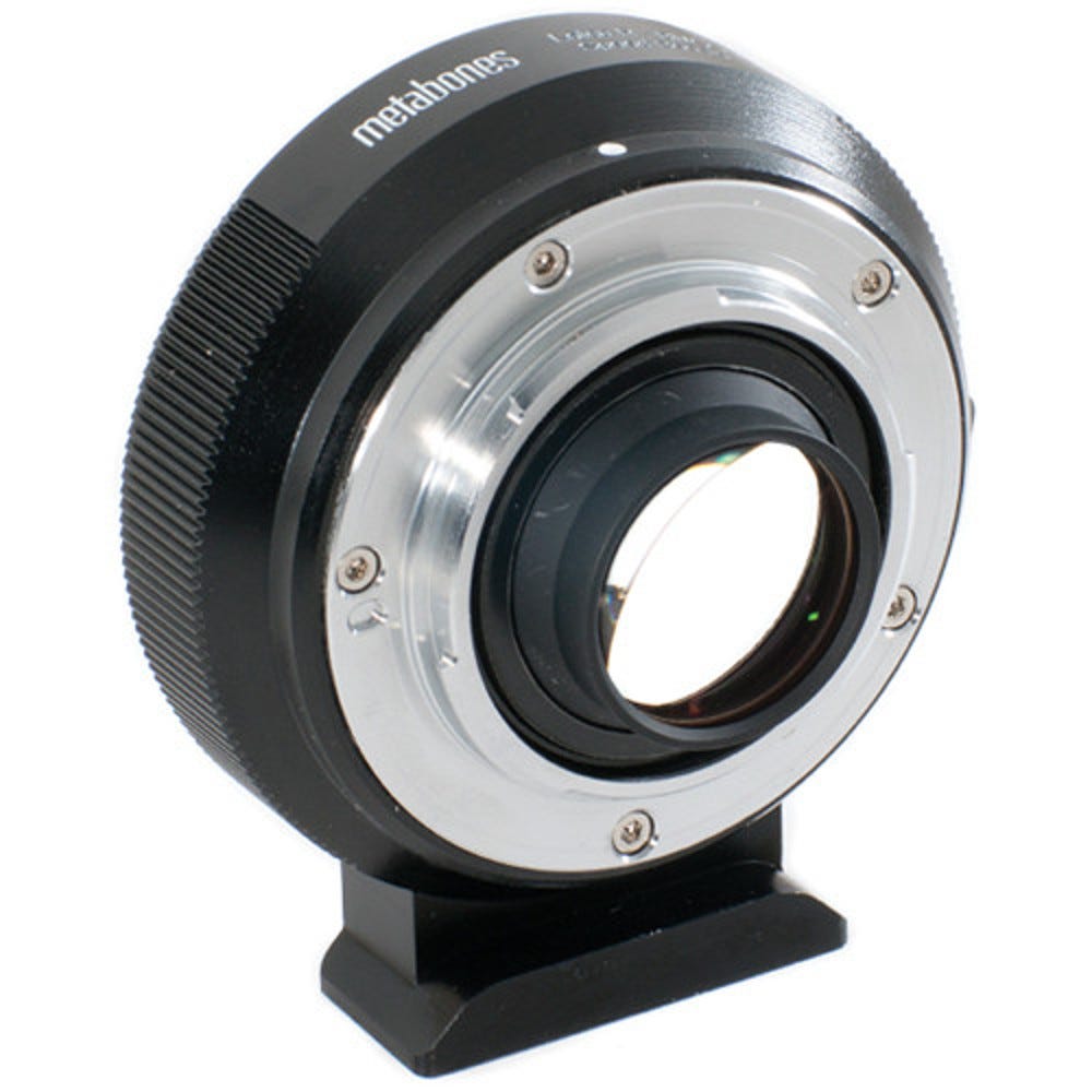 Metabones Speed Booster Adaptor - Leica R to BMCC Micro 4/3rds (Black Matt)