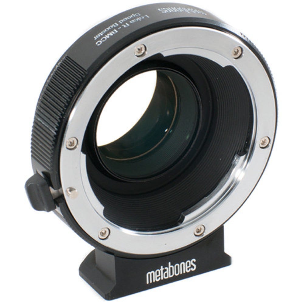 Metabones Speed Booster Adaptor - Leica R to BMCC Micro 4/3rds (Black Matt)