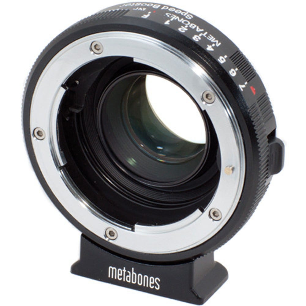 Metabones Speed Booster Adaptor - Nikon G to BMPCC Micro 4/3