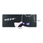 YUNZII Oversized Desk Mat 800x300x3mm (Cool Cat)