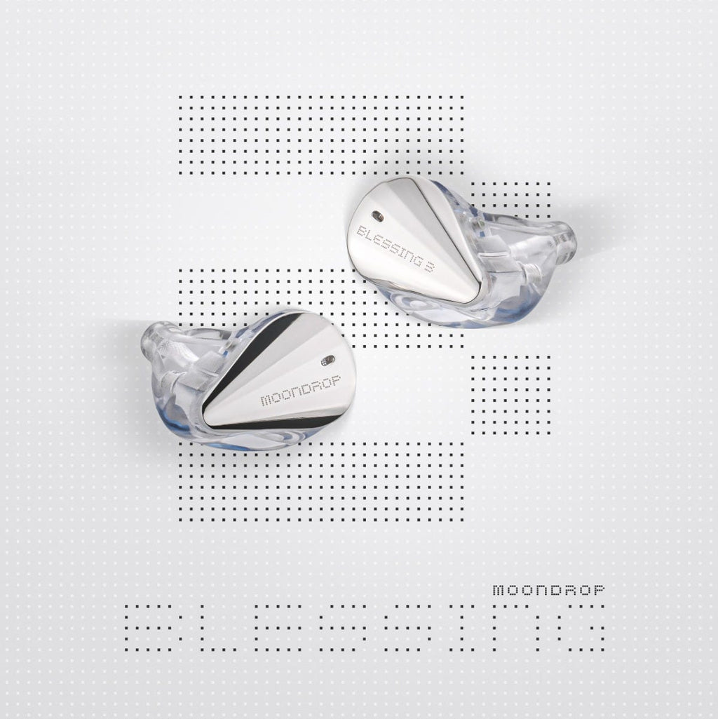 MOONDROP BLESSING 3 2DD + 4BA Hybrid Wired IEM Headphones