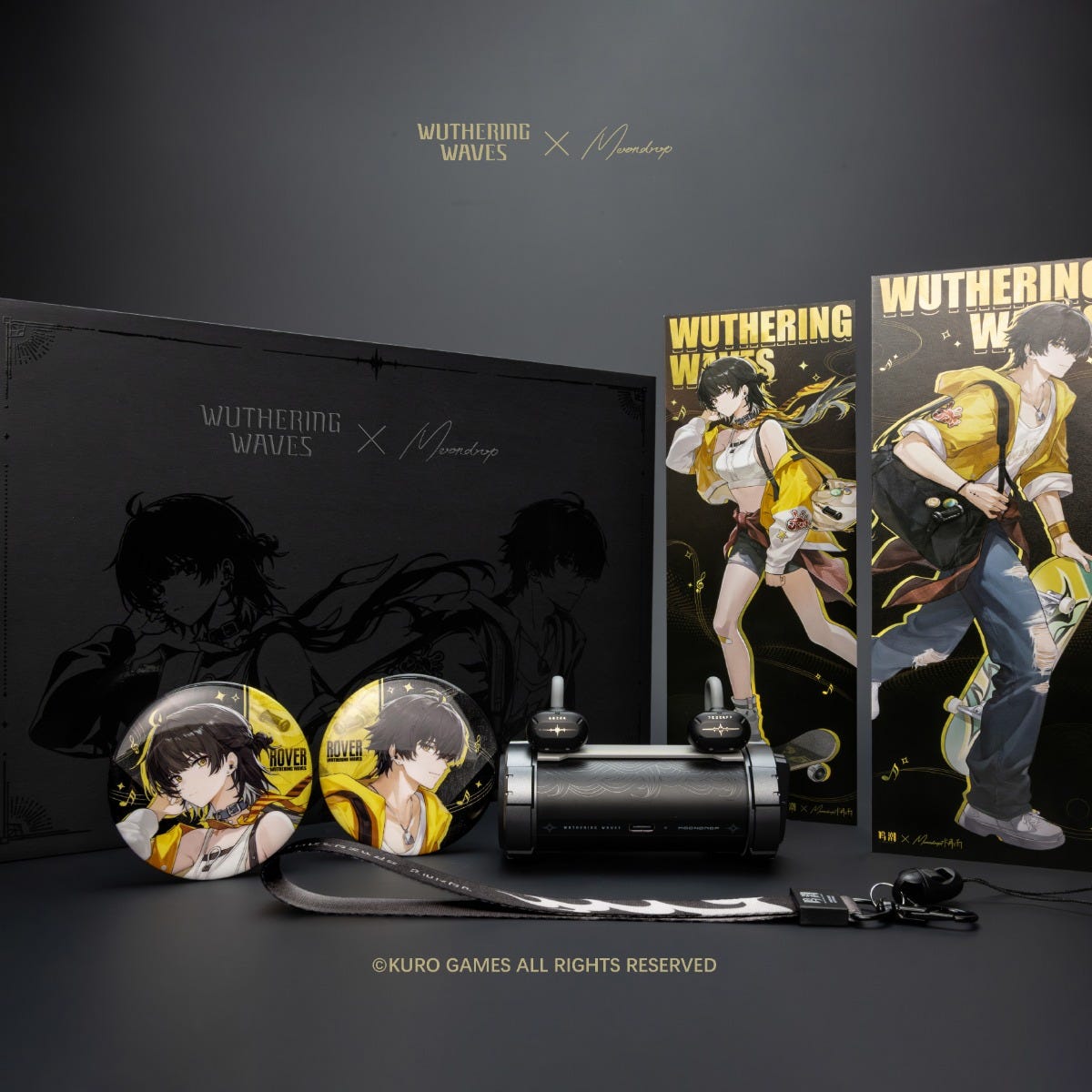 Moondrop x Wuthering Waves U.C.T.S. Open-Ear ENC Wireless Earbuds