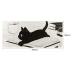 YUNZII Keynovo Desk Mat 900x400x3mm (Book Cat)