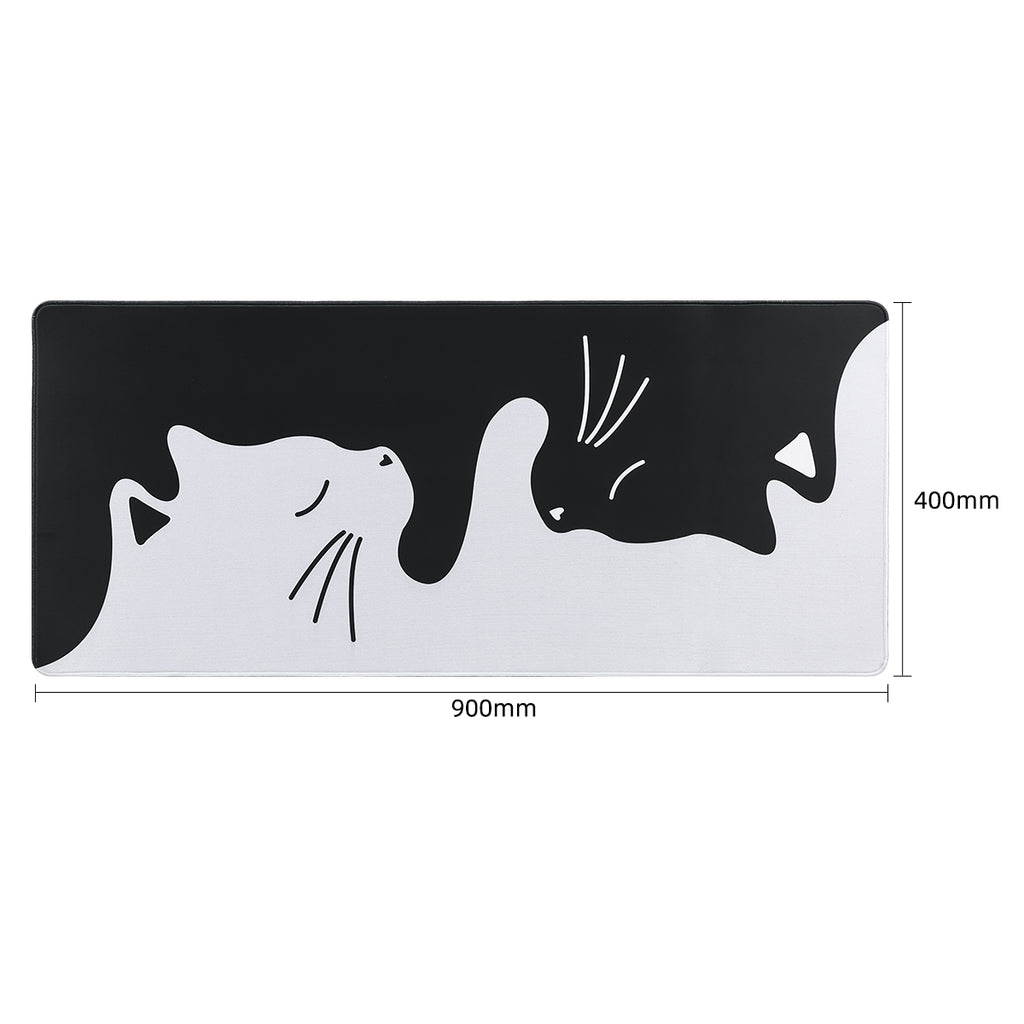 YUNZII Keynovo Desk Mat 900x400x3mm (Hug Cat)