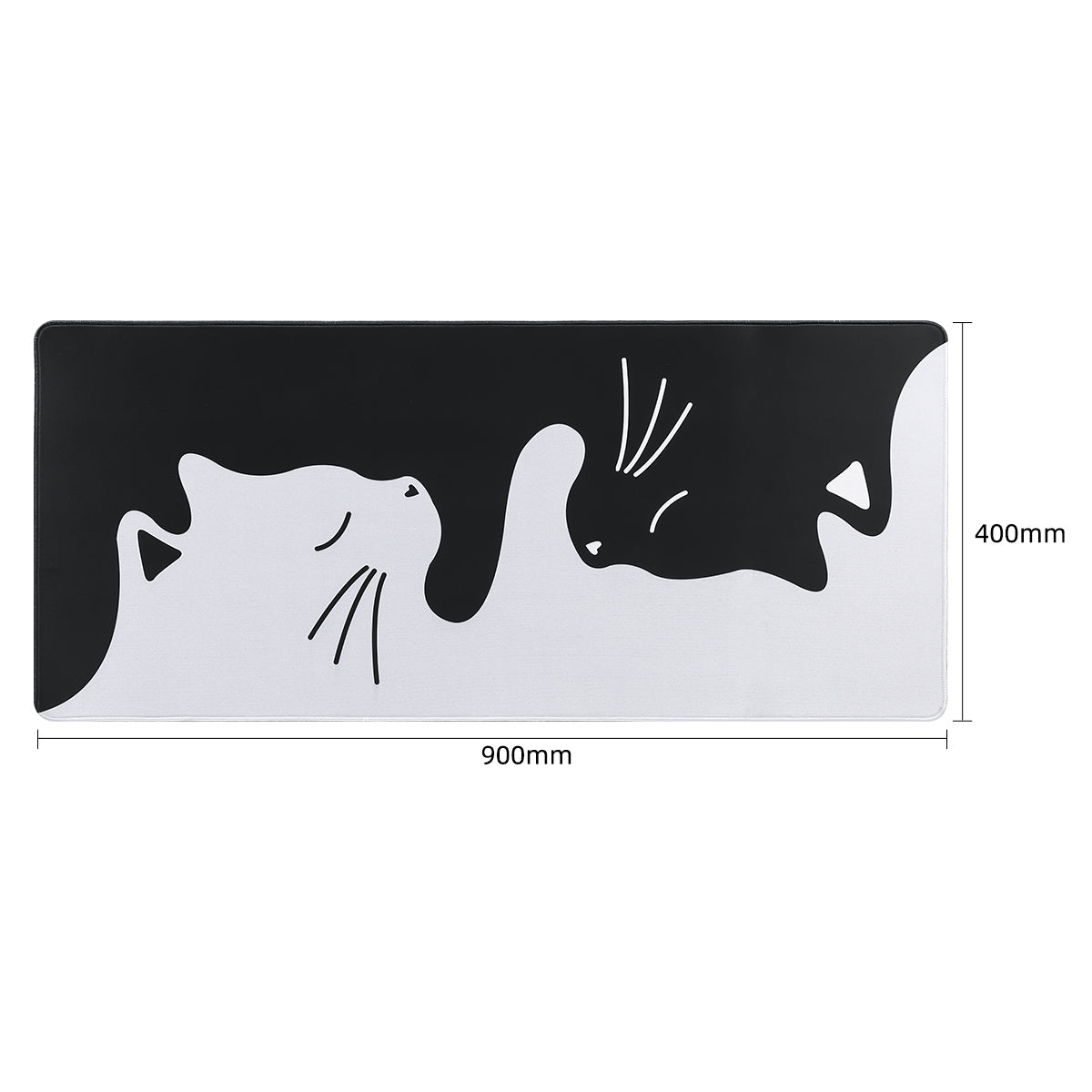 YUNZII Keynovo Desk Mat 900x400x3mm (Hug Cat)
