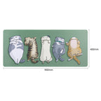 YUNZII Keynovo Desk Mat 900x400x3mm (Sleeping Cat)