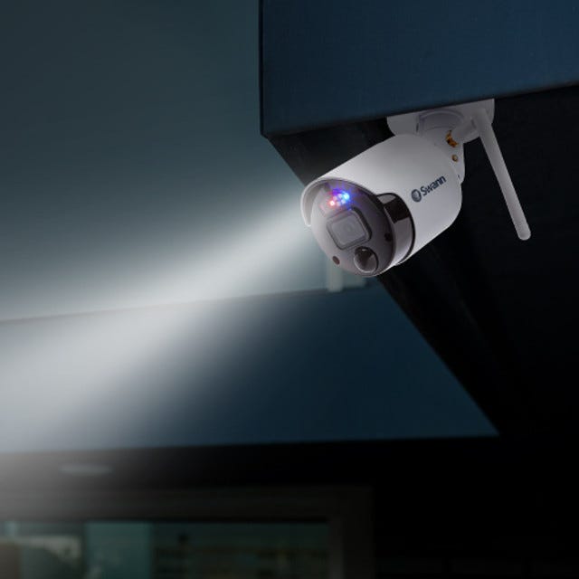  Swann SecureAlert 4K Security Kit with 4 Wi-Fi Cameras and NVR Tower