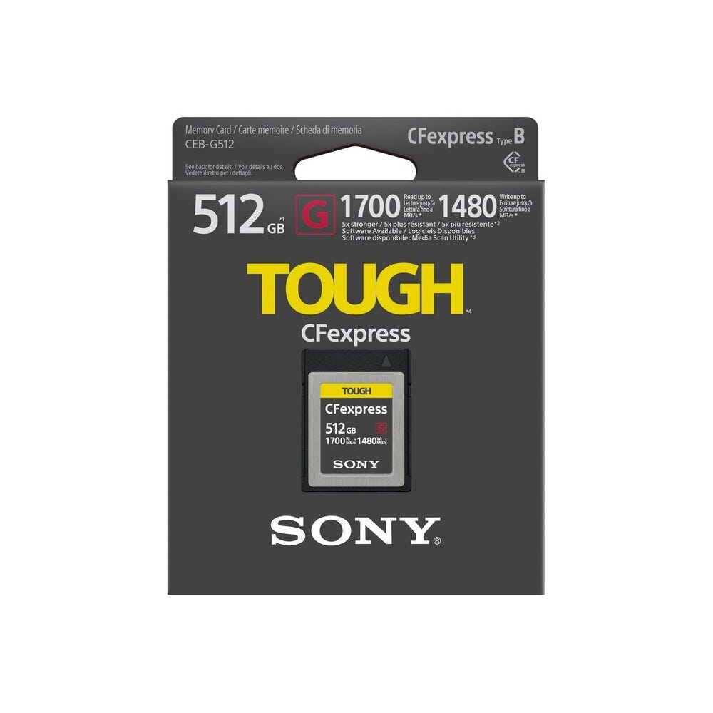 Sony 512GB Cfexpress Type B Memory Card