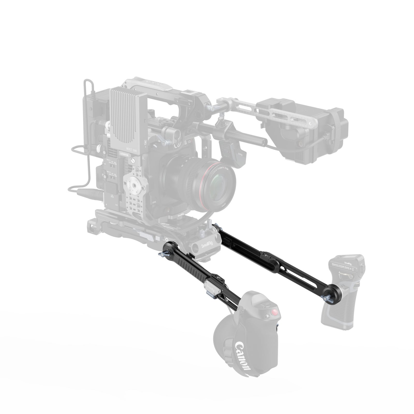 SmallRig Shoulder Rig Extension Arm Adapter Part with ARRI Rosette (2PCS) 5206