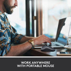 Logitech M185 Wireless Mouse (Swift Gray)