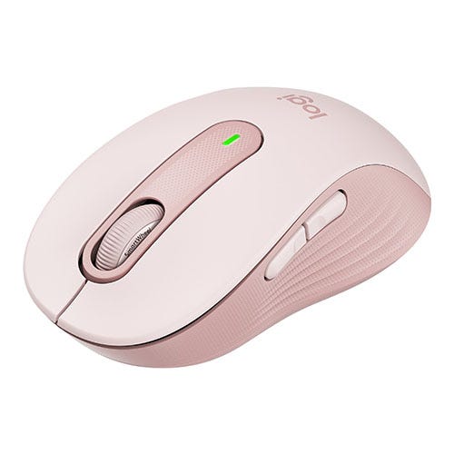 Logitech M654 Signature Wireless Mouse (Rose)
