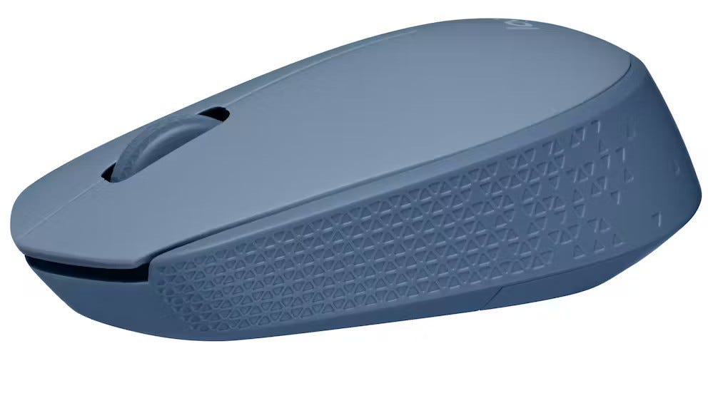 Logitech M171 Wireless Mouse (Blue Grey)
