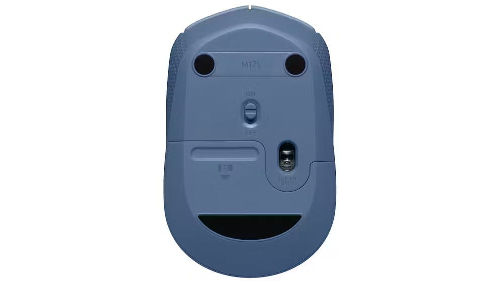 Logitech M171 Wireless Mouse (Blue Grey)